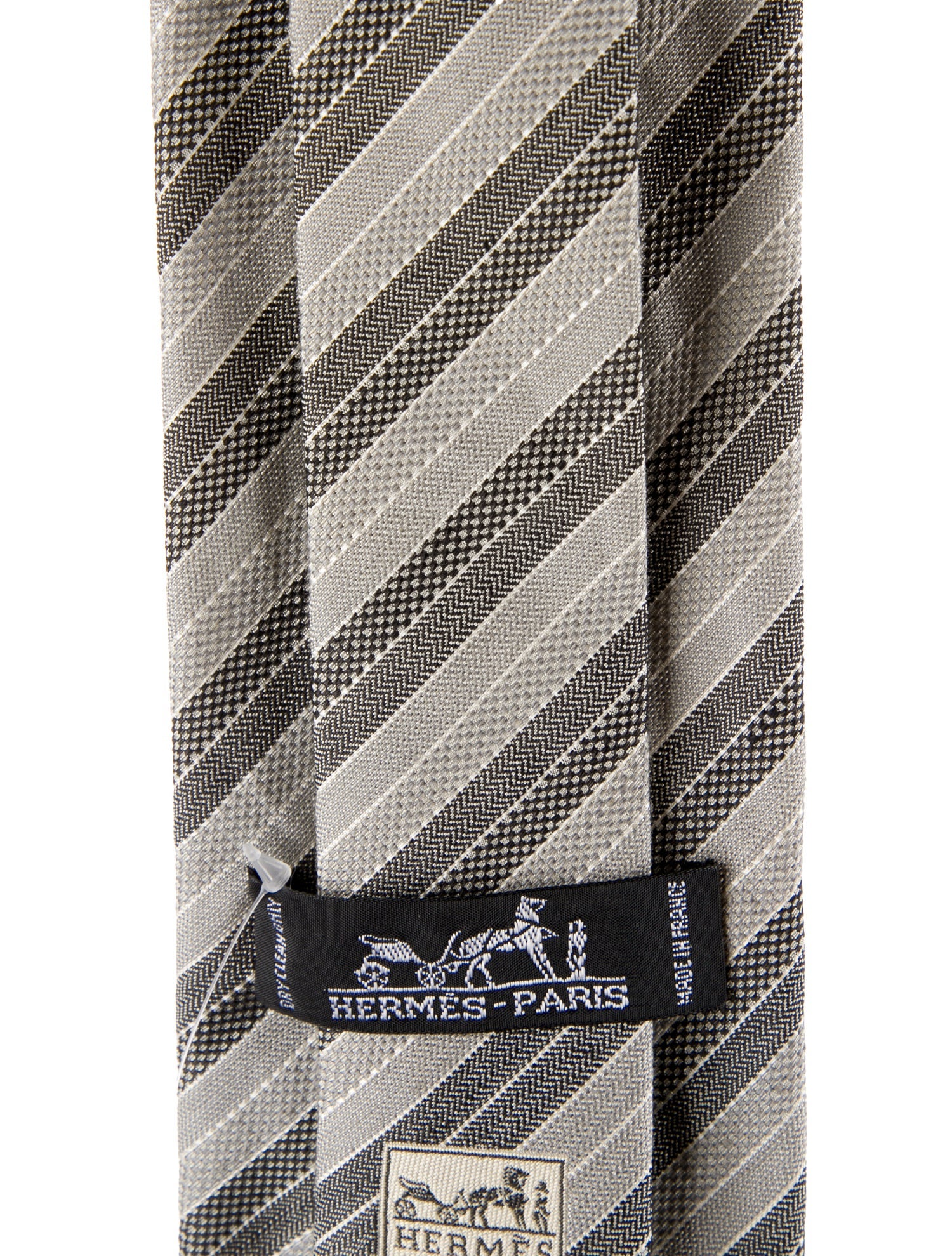Hermès Pattern Print Tie