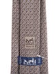 Hermès Silk Pattern Tie