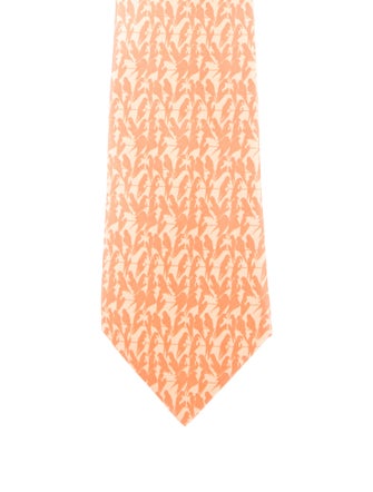 Hermès Pattern Print Tie