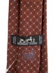 Hermès Pattern Print Tie