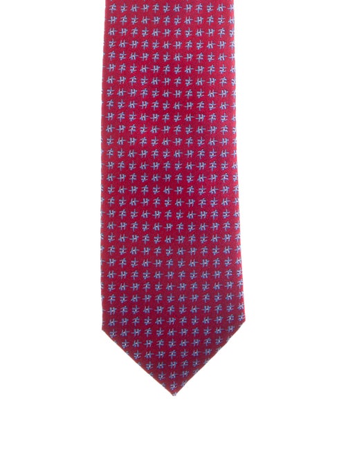 Hermès hermes pink tie