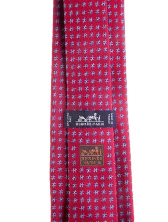 Hermès hermes pink tie