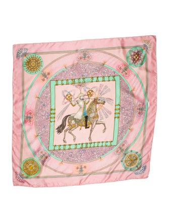 Hermès Feux D'Artifice Silk Scarf