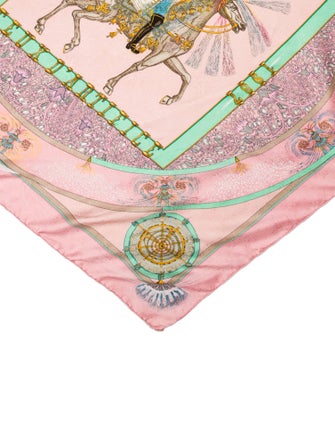 Hermès Feux D'Artifice Silk Scarf