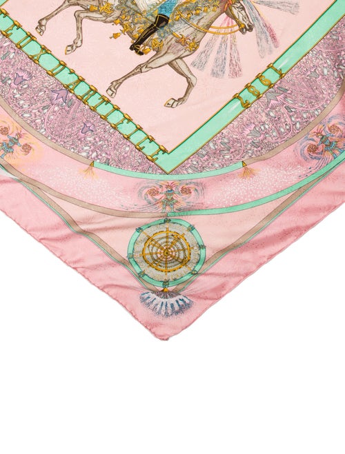 Hermès Feux D'Artifice Silk Scarf