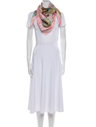 Hermès Feux D'Artifice Silk Scarf