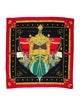 Hermès Vue du Carrosse de La Galere La Reale Silk Scarf