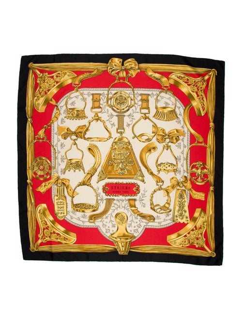 Hermès Etriers Silk Scarf