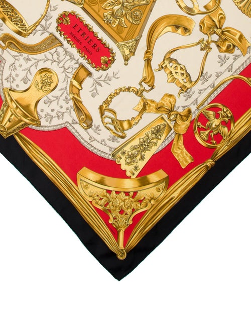 Hermès Etriers Silk Scarf