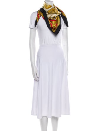 Hermès Etriers Silk Scarf