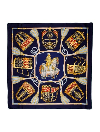 Hermès Les Muserolles Silk Scarf