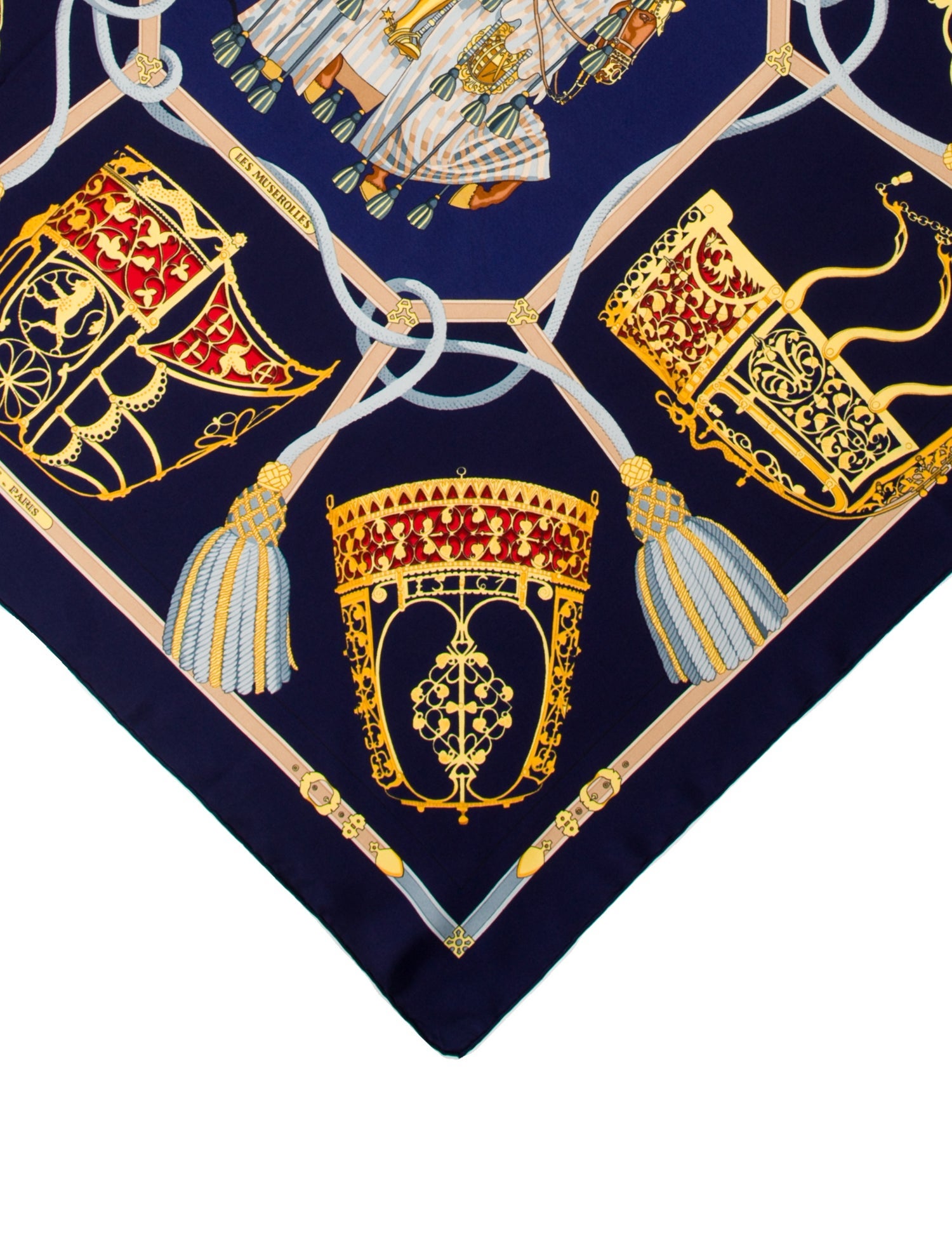 Hermès Les Muserolles Silk Scarf