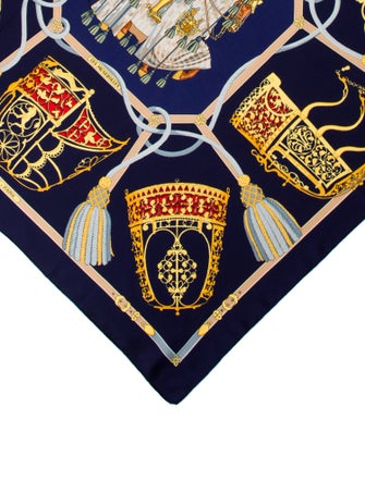 Hermès Les Muserolles Silk Scarf