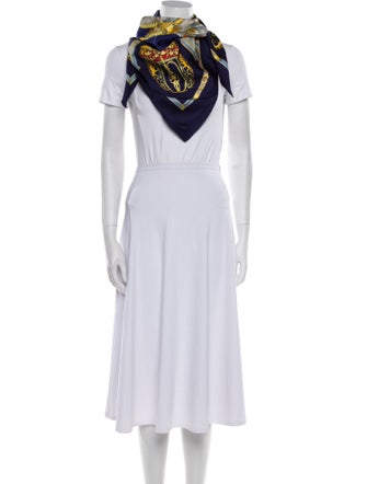 Hermès Les Muserolles Silk Scarf