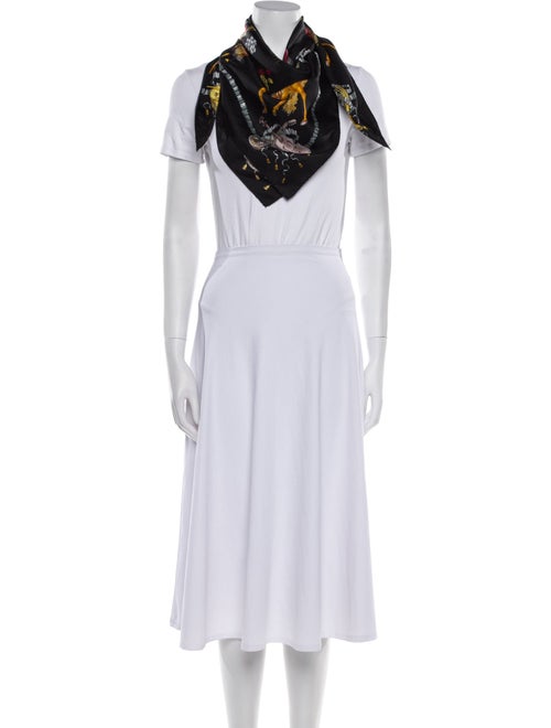 Hermès Les Fetes Du Roi Soleil Jacquard Silk Scarf