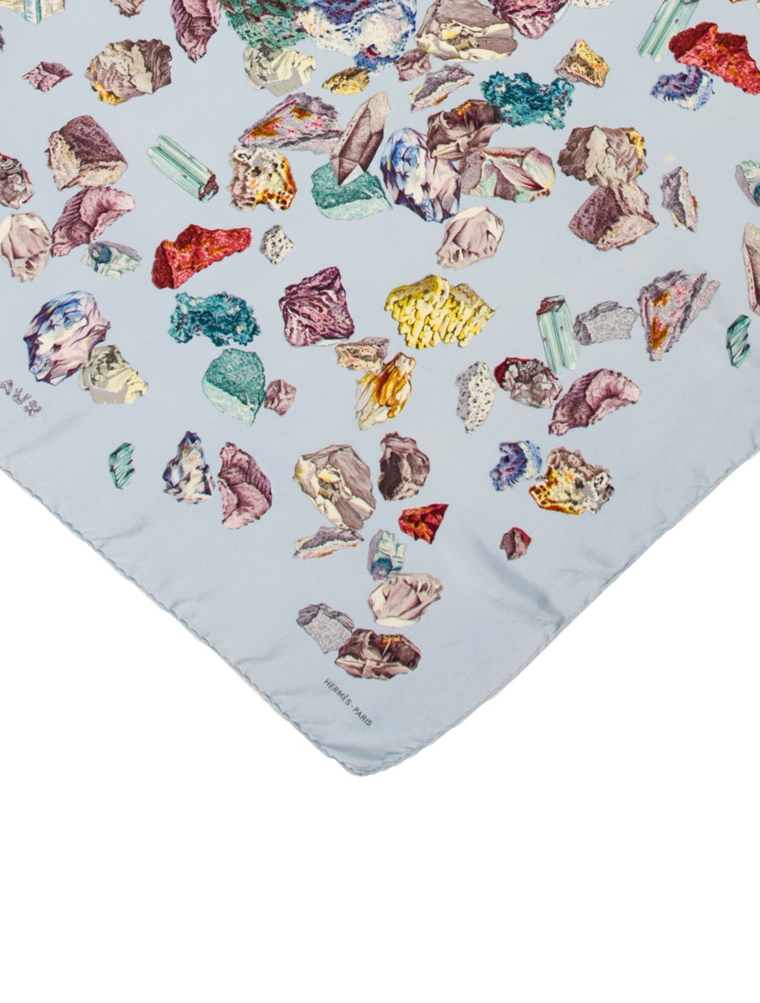 Hermès Mineraux Silk Scarf