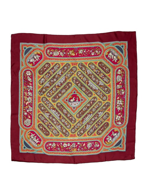 Hermès Qalamdan Silk Scarf
