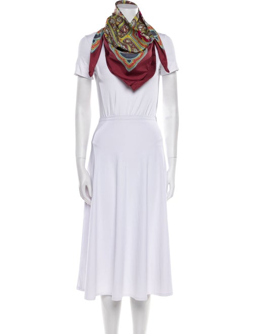 Hermès Qalamdan Silk Scarf