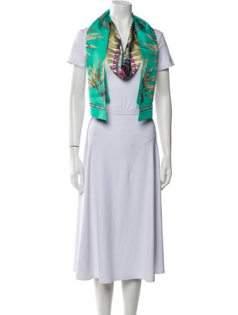 Hermès Brazil Maxi Silk Twilly Scarf