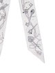 Hermès Les Cles A Pois Silk Twilly Scarf