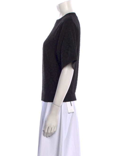 Hermès Silk Crew Neck Top