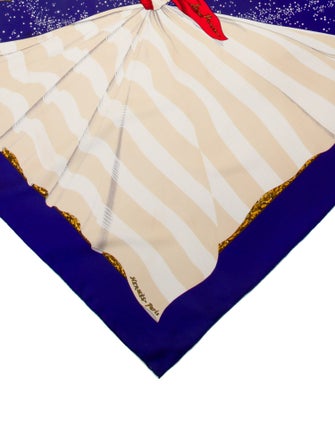 Hermès Souvenirs de Paris Silk Scarf
