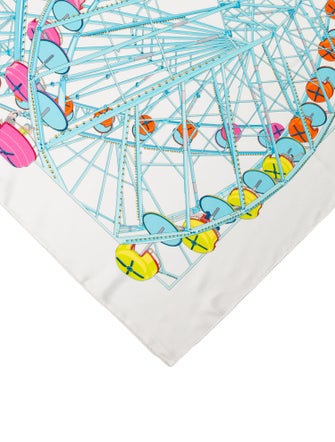 Hermès Grande Roue Silk Scarf