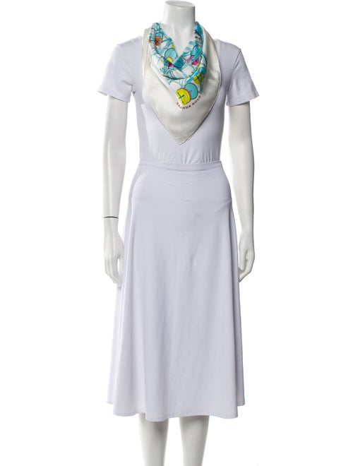 Hermès Grande Roue Silk Scarf