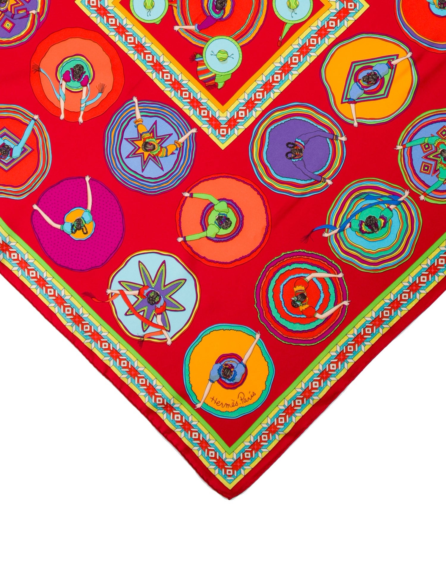 Hermès Belles du Mexique Silk Scarf