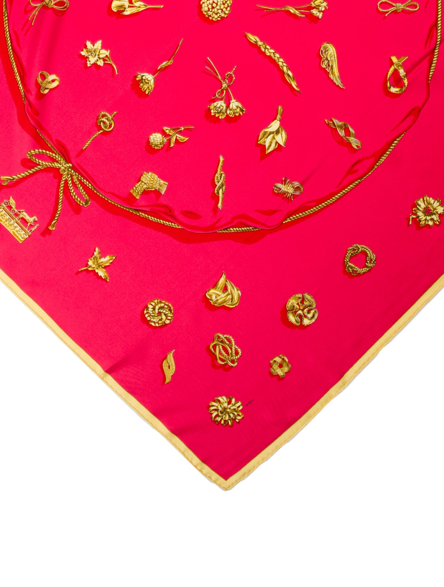 Hermès Clips Silk Scarf