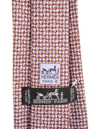 Hermès Pattern Print Hat
