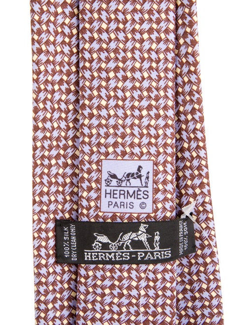 Hermès Pattern Print Hat