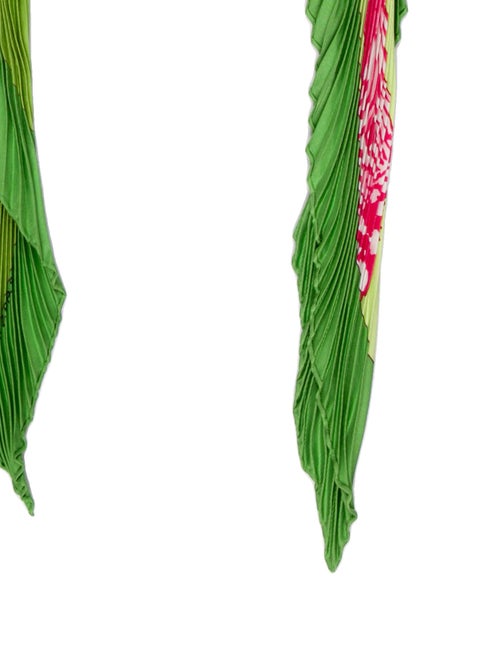 Hermès Les Zebres II Silk Plissé Scarf