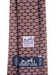 Hermès Patterned Silk Neck Tie