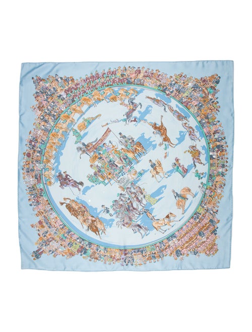 Hermès Cirque Molier Silk Scarf