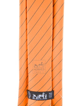 Hermès silk tie