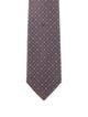 Hermès Pattern Print Silk Tie