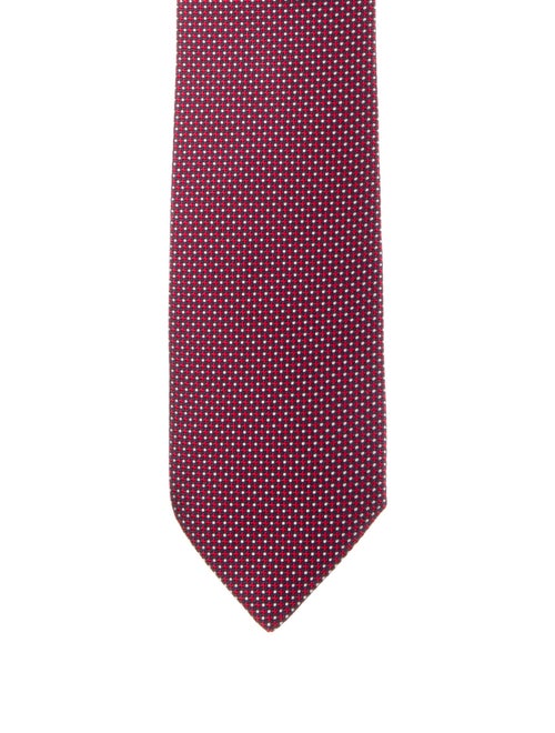 Hermès Printed Silk Tie