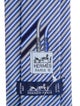 Hermès Blue Patterned Satin Tie