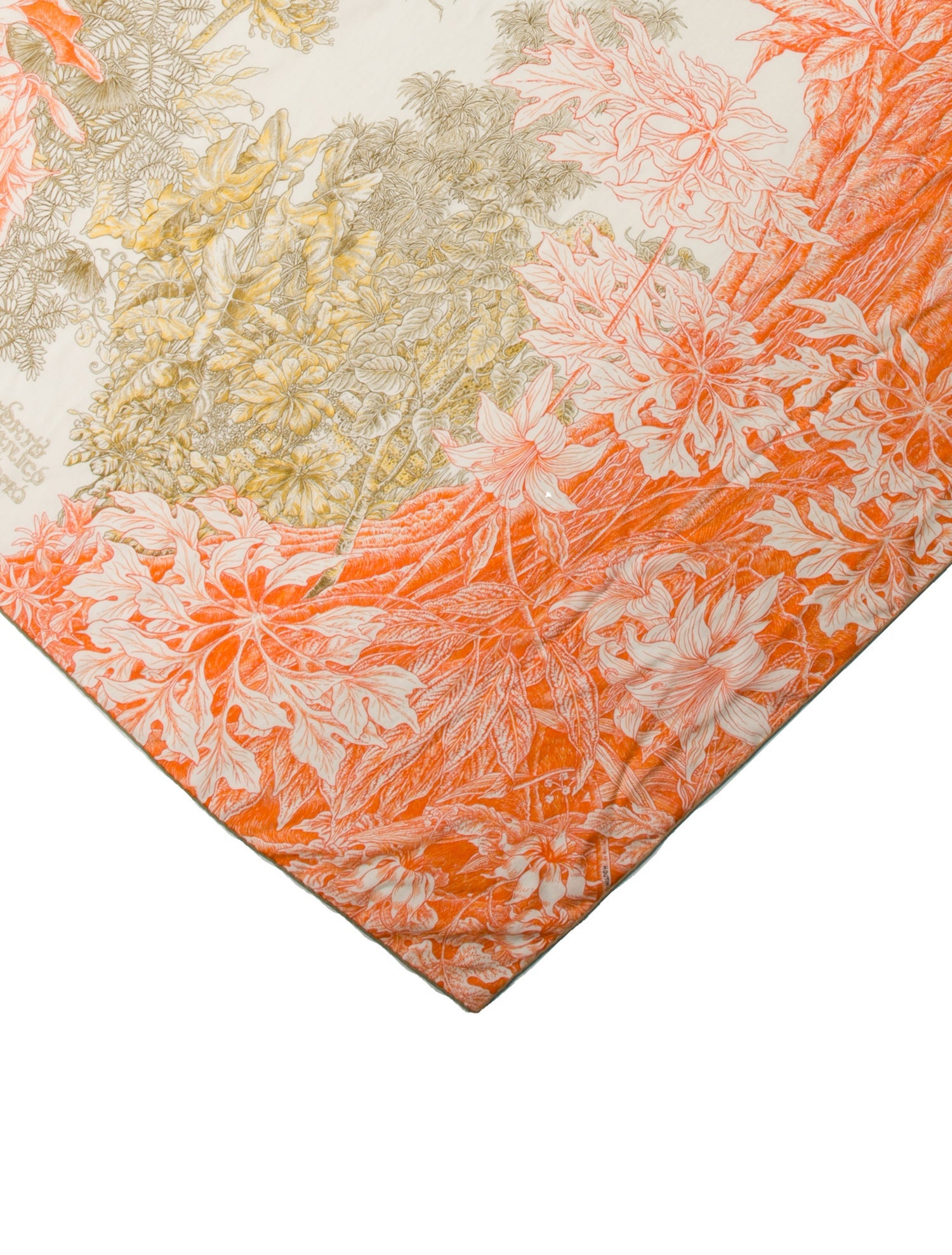 Hermès All 'Orto Botanico Di Palermo Cashmere Shawl w/ Tags