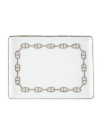 Hermès Chaîne d'Ancre Platinum Tray