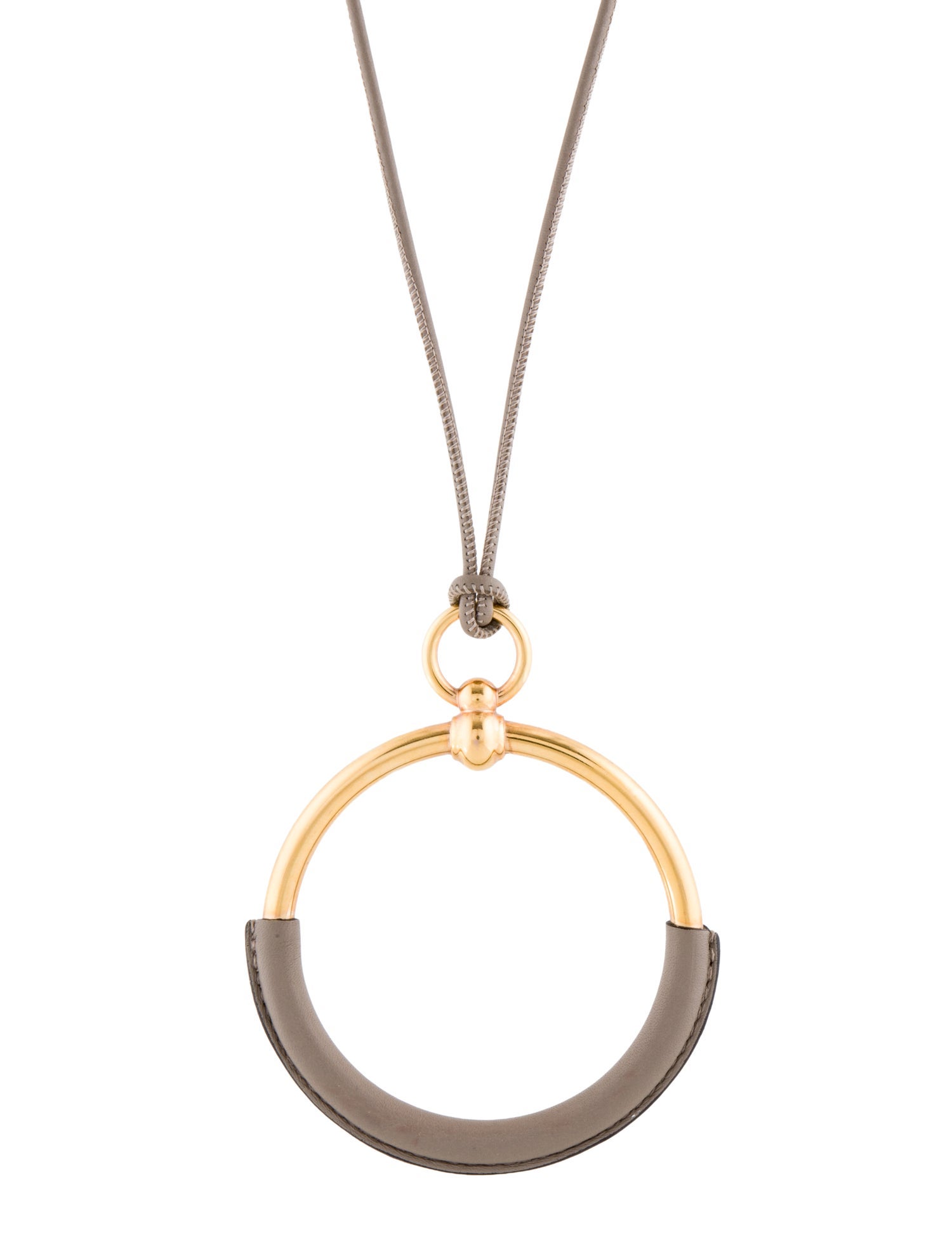 Hermès Loop Pendant Necklace