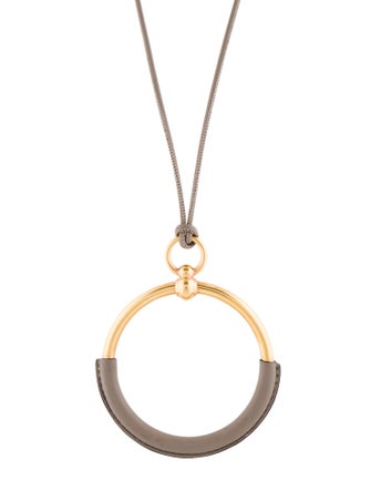 Hermès Loop Pendant Necklace