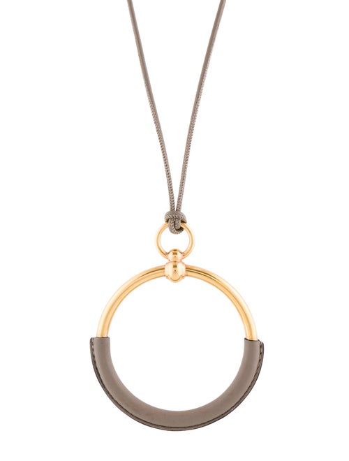 Hermès Loop Pendant Necklace