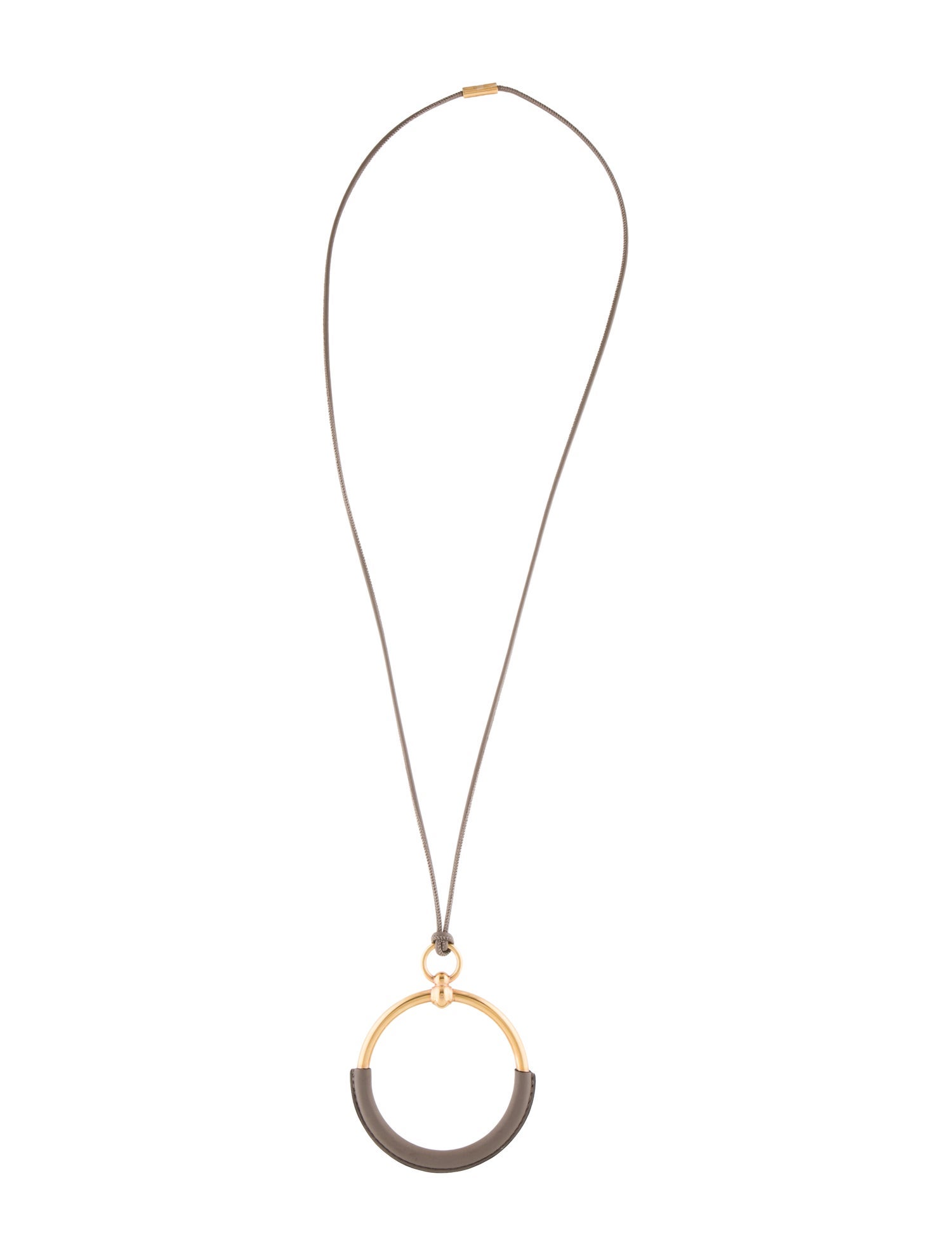 Hermès Loop Pendant Necklace