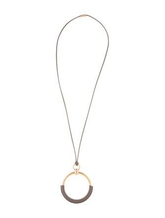 Hermès Loop Pendant Necklace