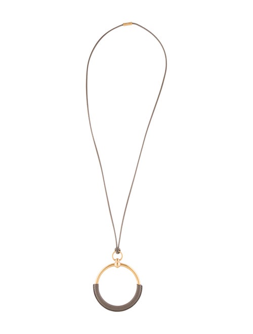 Hermès Loop Pendant Necklace