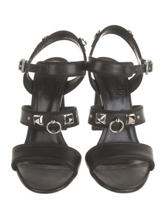 Hermès Collier de Chien Leather Sandals