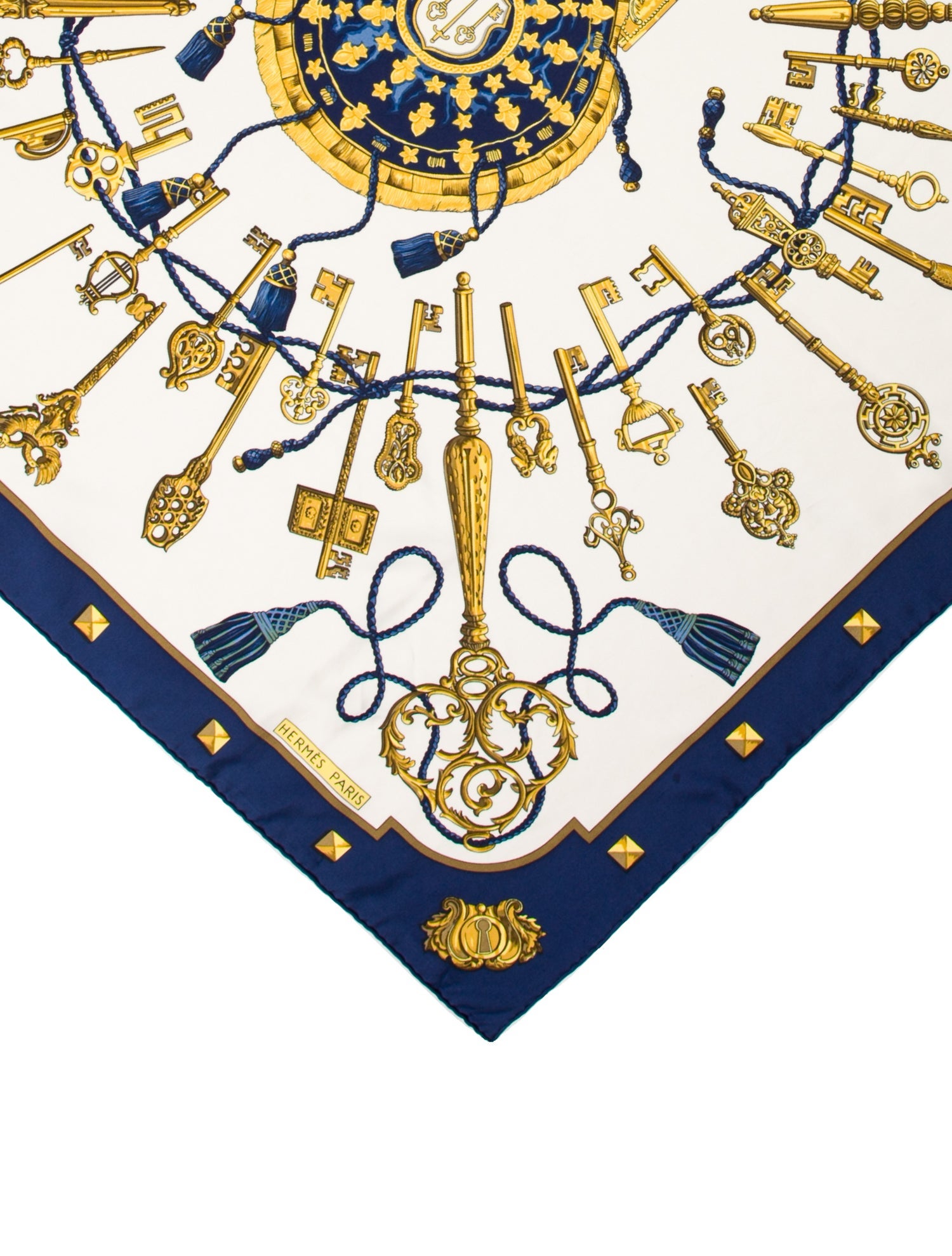 Hermès Keys Les Cles Silk Scarf