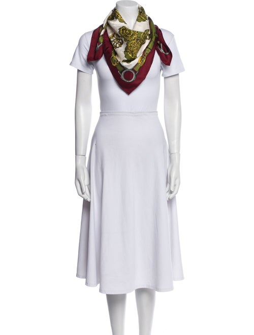 Hermès Cuivreries Silk Scarf